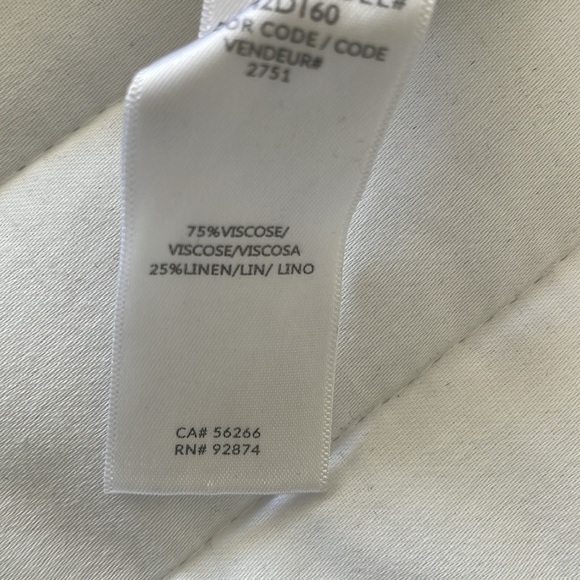 SPLENDID BLACK LINEN PULLOVER DRESS - Picture 6 of 6